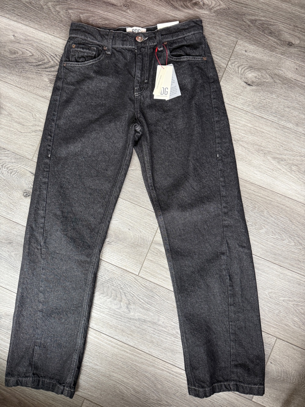 BDG Jet Twisted Black Jeans